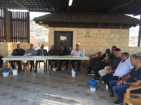 عقد راية الصلح بين عائلتي بدير وكيلاني في يافة الناصرة